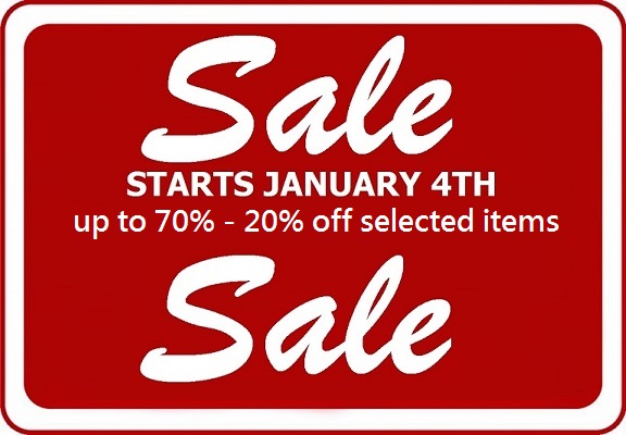 Start of year sale!