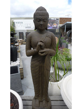 Cast Statue Standing Buddha Cakra