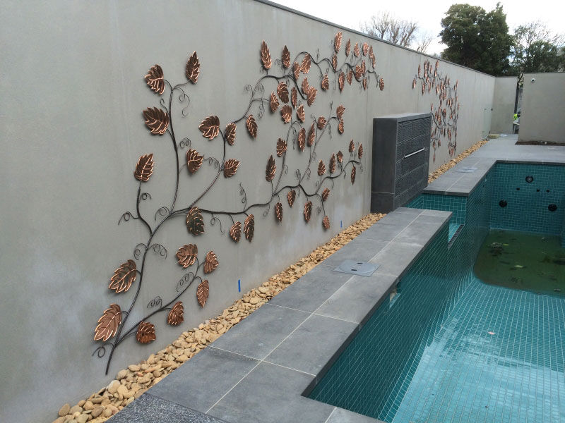 Grapevine Copper Sculpture